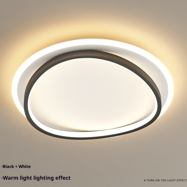 Round Bedroom Light Simple Modern Ultra-thin Ceiling Lamp
