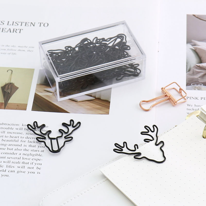 Stylish Paperclip Cute Stationery Creative Bookmark