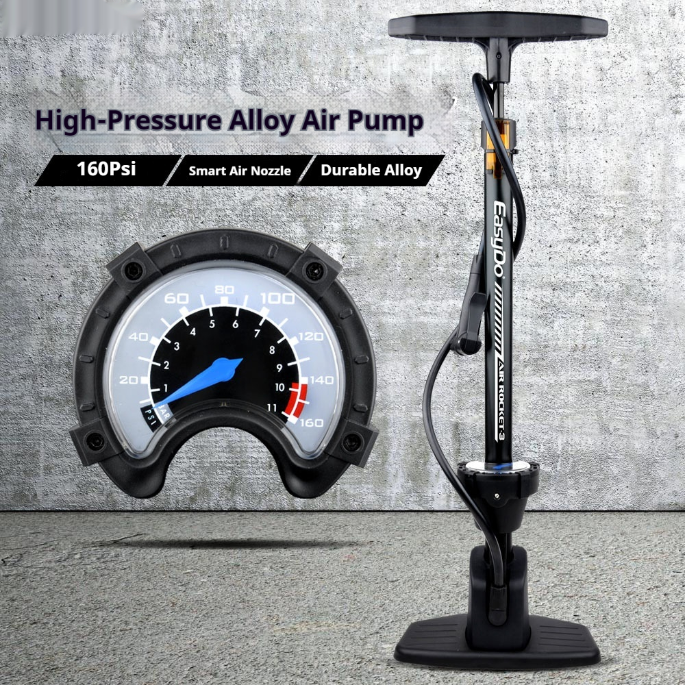 Bicycle Electric Vehicle Car Motorcycle High-pressure Vertical Inflater