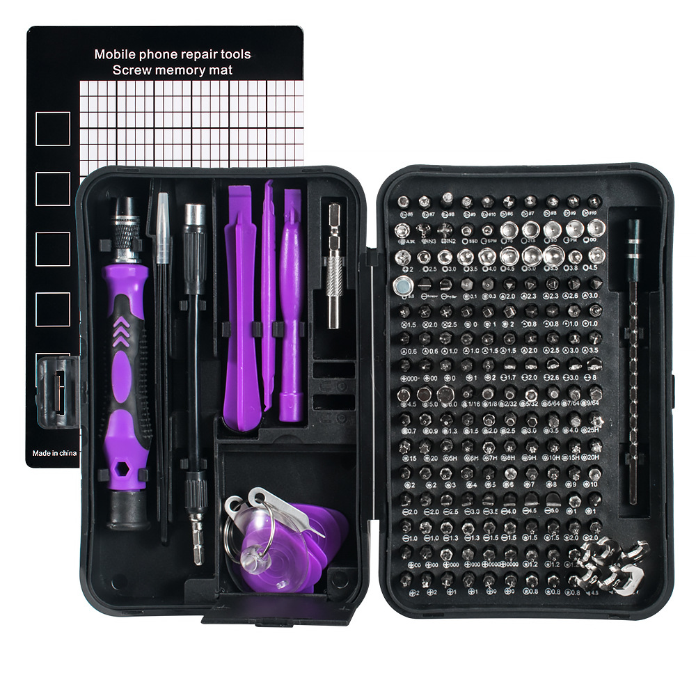170-in-1 CRV Steel Screwdriver Set