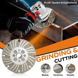 Electroplated Diamond Corner Grinding Wheel Accessories