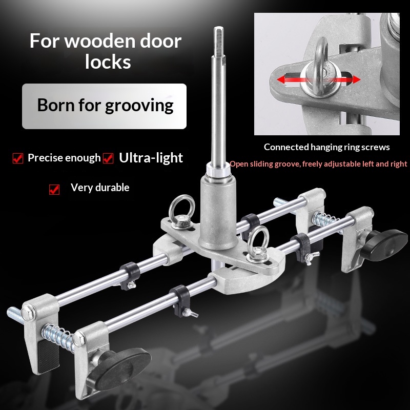 Solid Wood Door Lock Hole Opener Carpenter Quick Installation Lock Tool