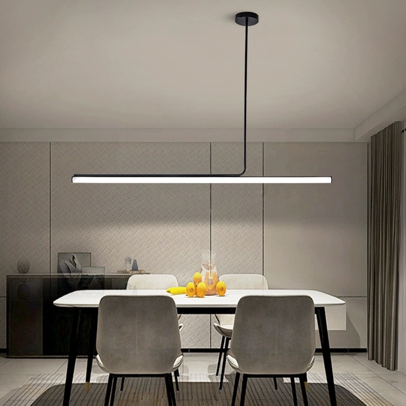 Modern Minimalist Nordic Linear Pendant Light