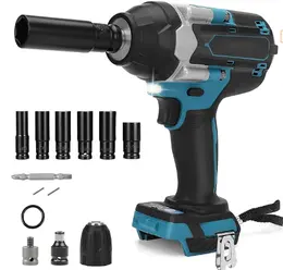 Lithium Battery Brushless Impact Long Battery Life High Power Electric Wrench