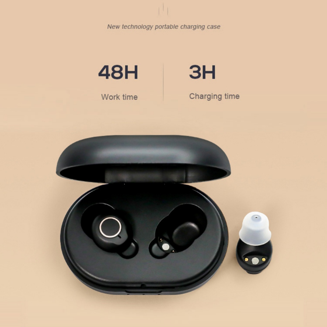 In-the-ear Magnetic Hearing Aid For Elderly People With Hearing Loss
