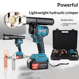 Lithium-ion Hydraulic Crimper Electrically Rechargeable Wire Crimping Tool