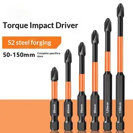 Extended, High-hardness Cross-head Impact-resistant Electric Screwdriver Bit