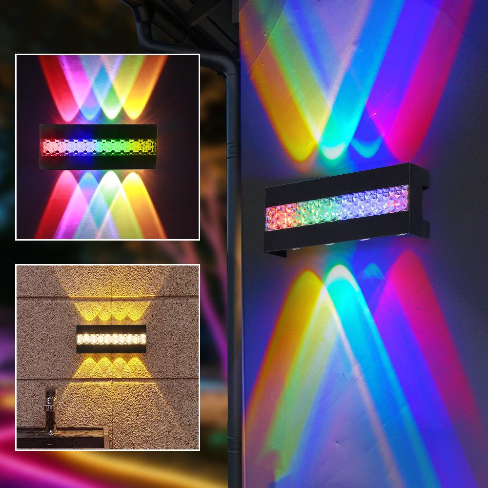 Outdoor Wall Light Wiring Model Villa Spotlight Perimeter Wall Light