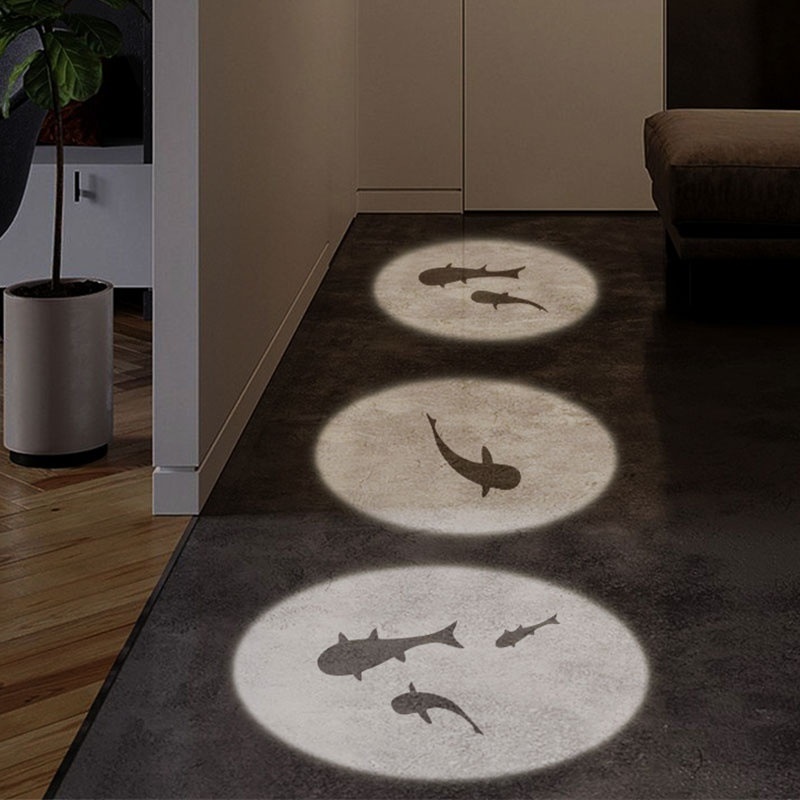 Spotlight Foyer And Hallway Light With A Little Fish Projection
