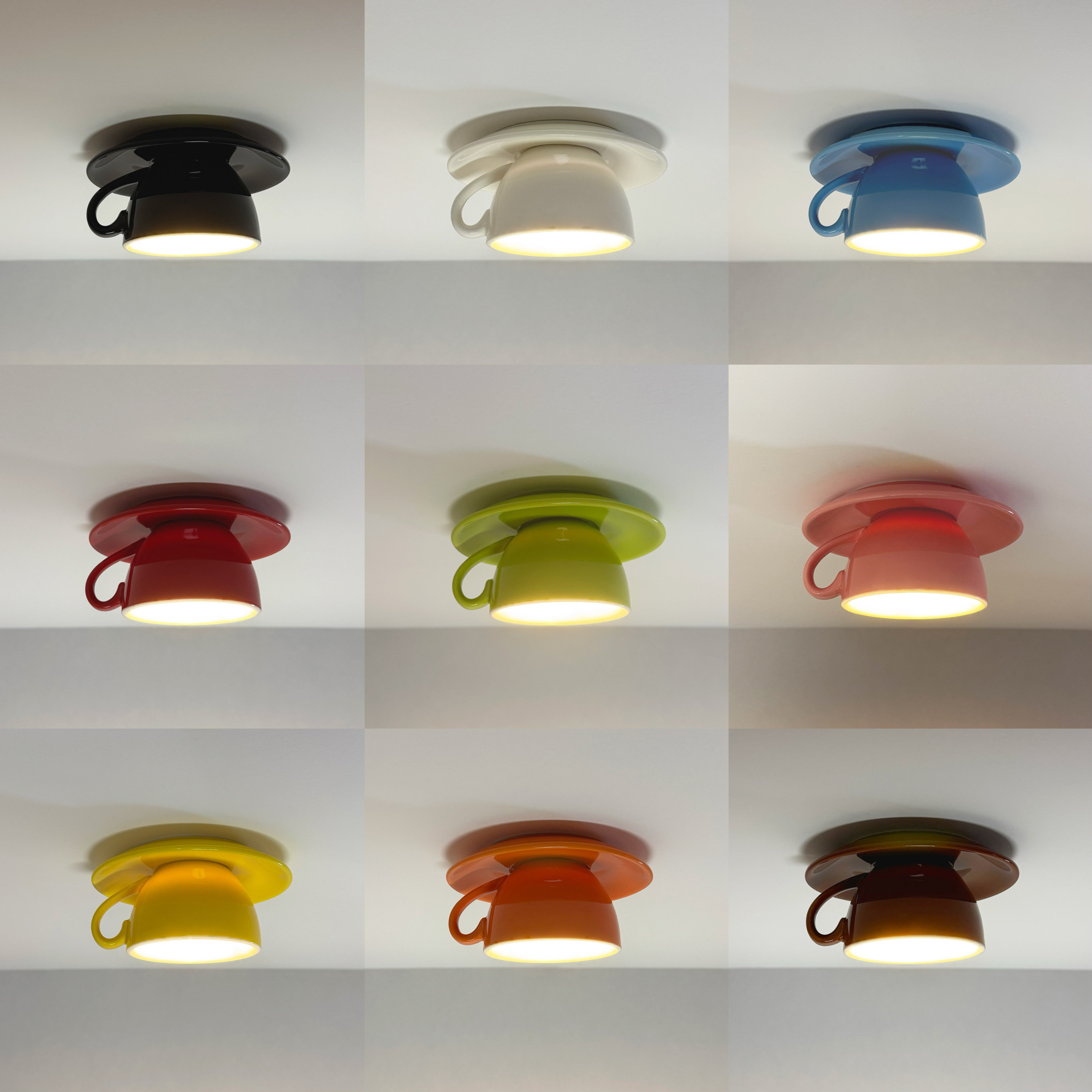 Personalized Creative Nordic-Style Coffee Mug In Macaron Colors With A Spotlight