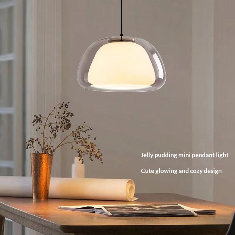 Jelly Chandelier For The Bedside Or Living Room Made Of Glass