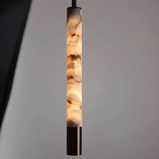 Modern Light-Luxury Natural Marble Chandelier For Villas