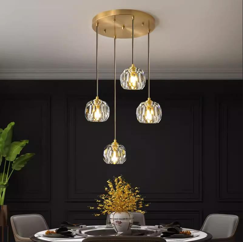 Simple Crystal Chandelier For Home Use