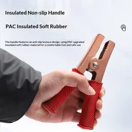 Pure Copper Alligator Clip For Car Battery Charging