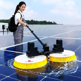 Electric Cleaning Robot for Photovoltaic Panels