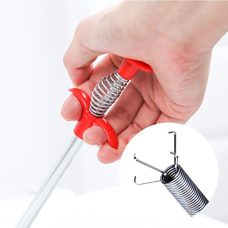 Household Four-Prong Pipe Unclogger For Clearing Clogs