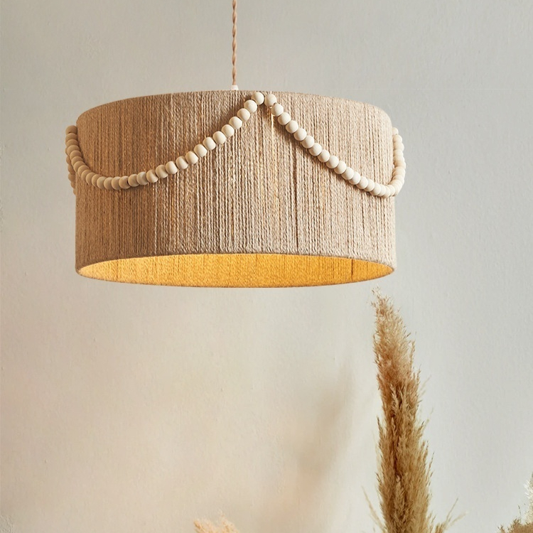 Bohemian Vintage Tassel Bead Chandelier Creative Main Light For The Bedroom