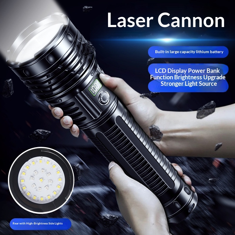Rechargeable Household Emergency Flashlight For Home Use