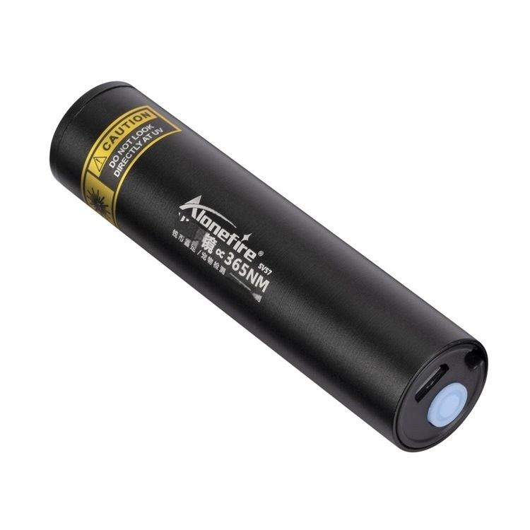 Main product image of Rechargeable UV Flashlight 365nm Purple Lamp Fluorescent Banknote Detector Anti-Counterfeiting UV Pen Light