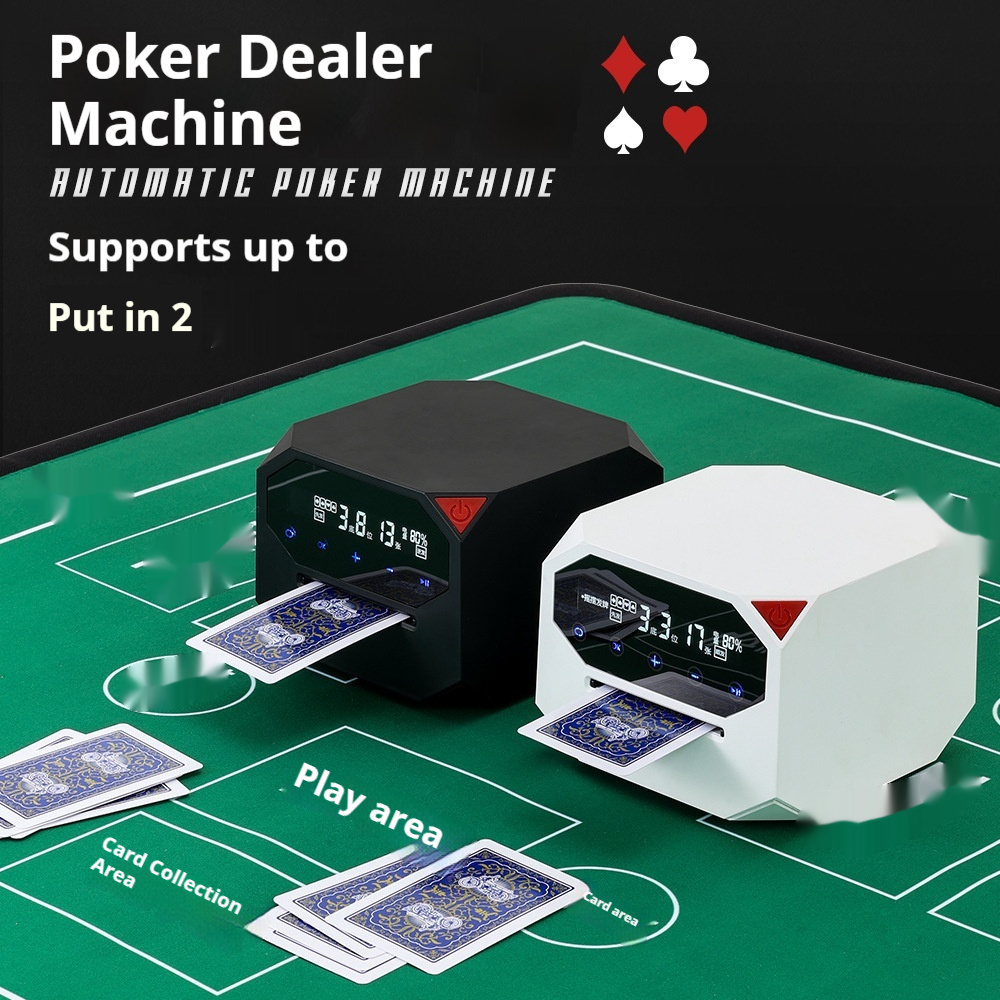 Fully Automatic Card Shuffler Poker Dealing Machine