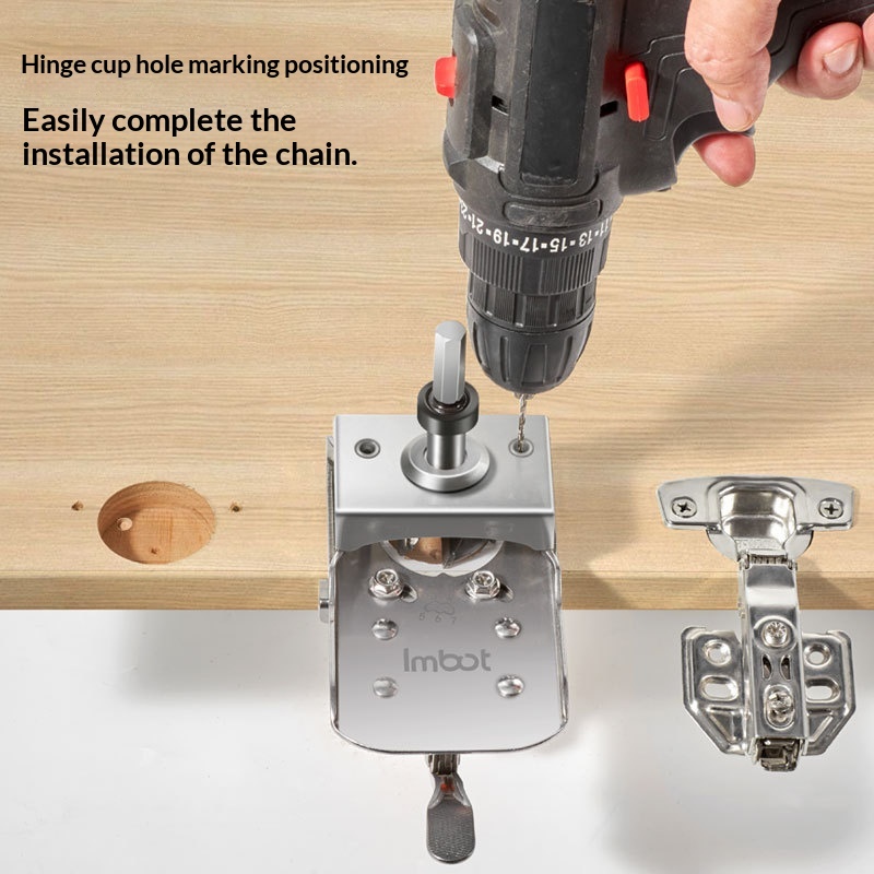 Main product image of Stainless Steel Hinge Positioning Limit Hinge Drill Bit Punch