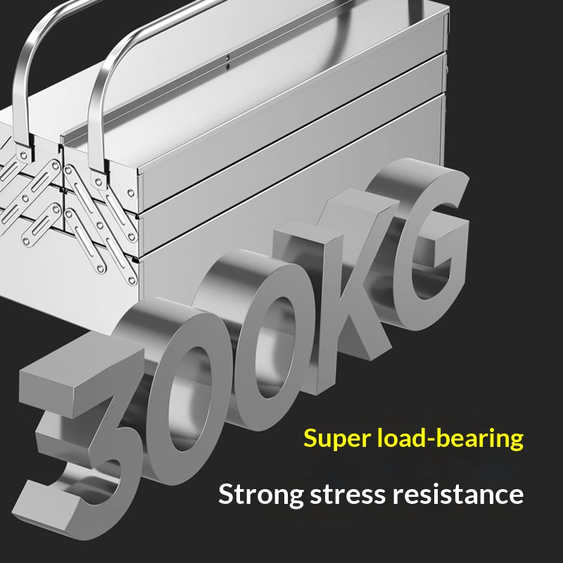 Main product image of Double And Three Tier Folding Portable Storage Box For Household Tools