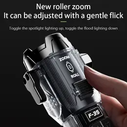 Multi-function High-intensity Flashlight With Long-range Illumination