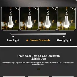 E27 Screw Base Tri-Color RGB Timer-Controlled Dimmable Bulb