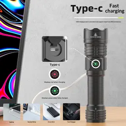 Type-C Charging Tactical Search Flashlight