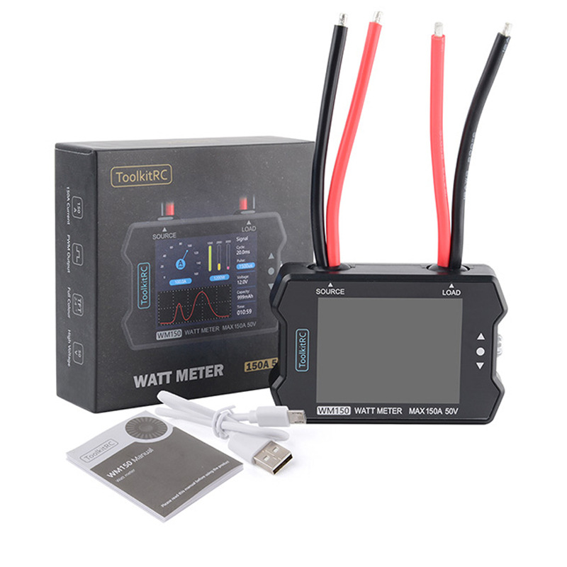 ToolkitRC WM150 Power Meter 50V 150A