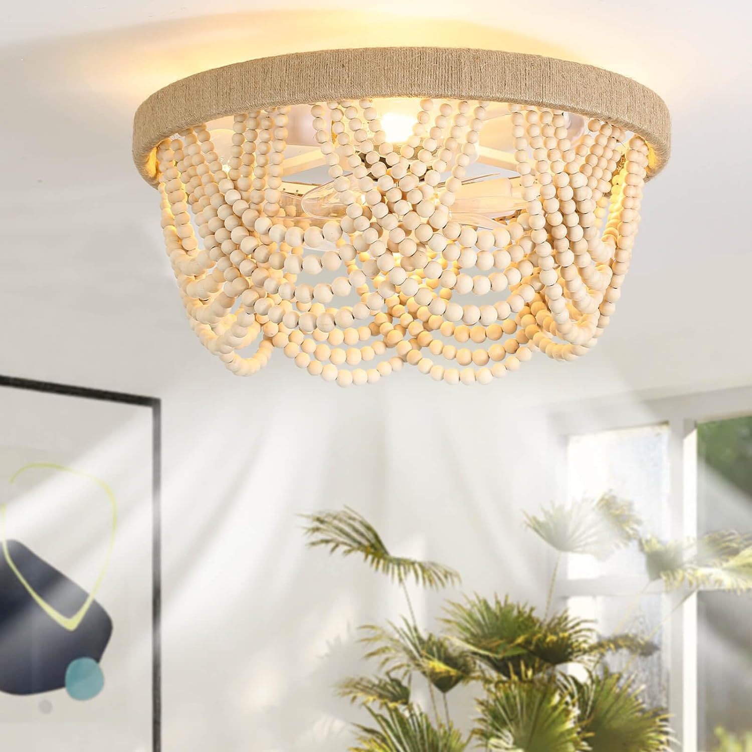 Beaded Invisible Bedroom Living Room Hallway