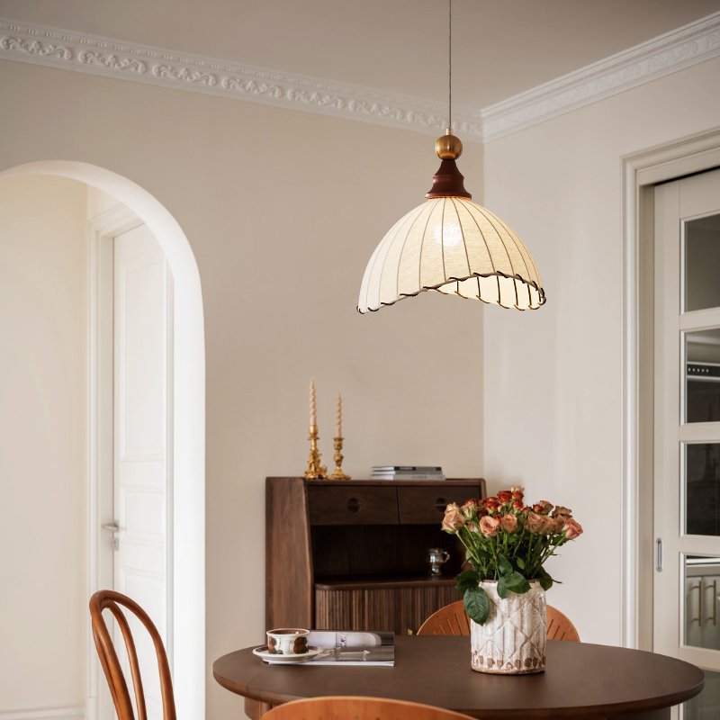 French Vintage Chandelier Nordic Instagram Style Creamy Tone