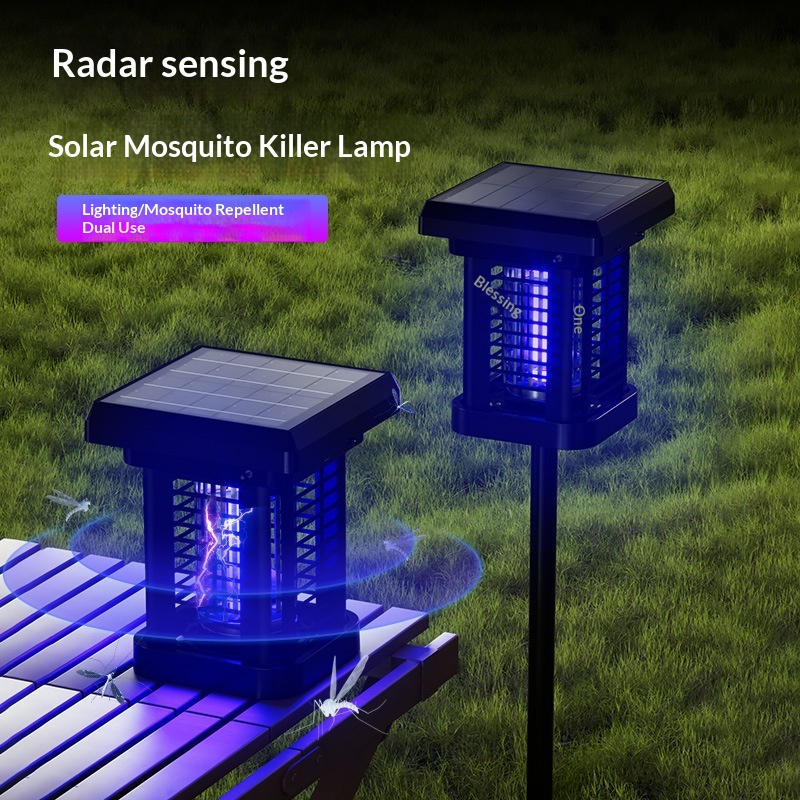 Outdoor Waterproof Solar Mosquito Killer Lamp