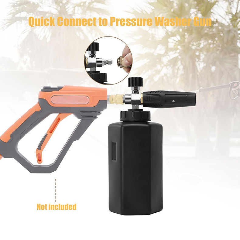 Quick-Cleaning High-Pressure Electroplating Foam Gun