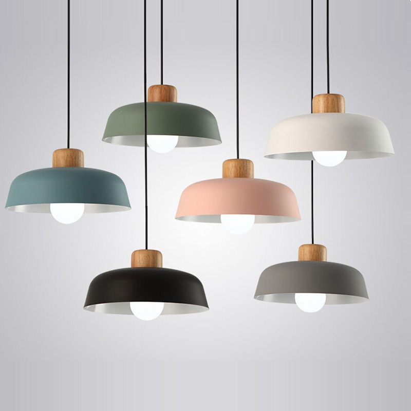 Nordic-style Restaurant Chandelie Macaron Bedside Lamp