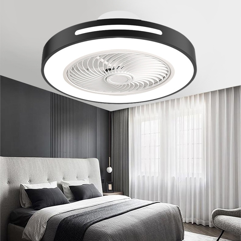 Fan Light Minimalist Bedroom Ceiling