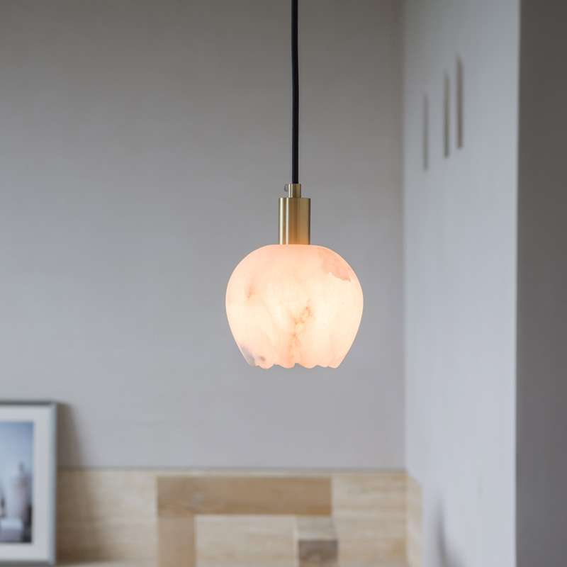 Modern Minimalist Light Luxury Small Copper Pendant Lamp