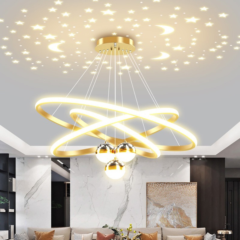Living Room Light Modern Minimalist Full-spectrum LED Ceiling Light