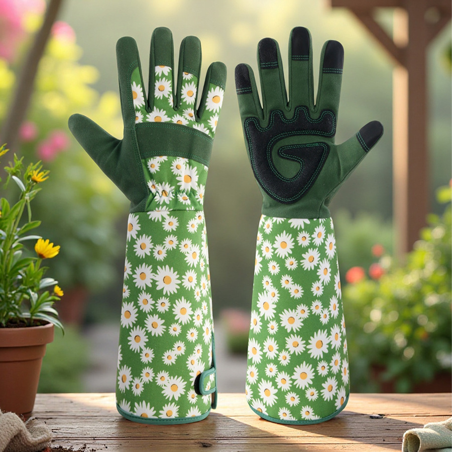 Puncture Resistant Breathable And Abrasion Resistant Gardening Gloves