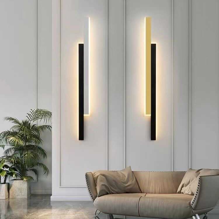 Minimalist Creative Personalized Long Strip Wall Lamp