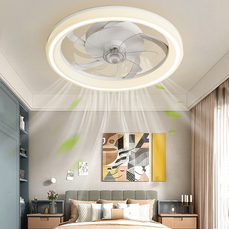 Invisible Fan With Remote Control And Inverter For Bedroom And Living Room Ceiling Light