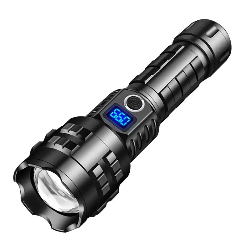 White Laser Flashlight White Laser Charging Status Indicator Aluminum Alloy