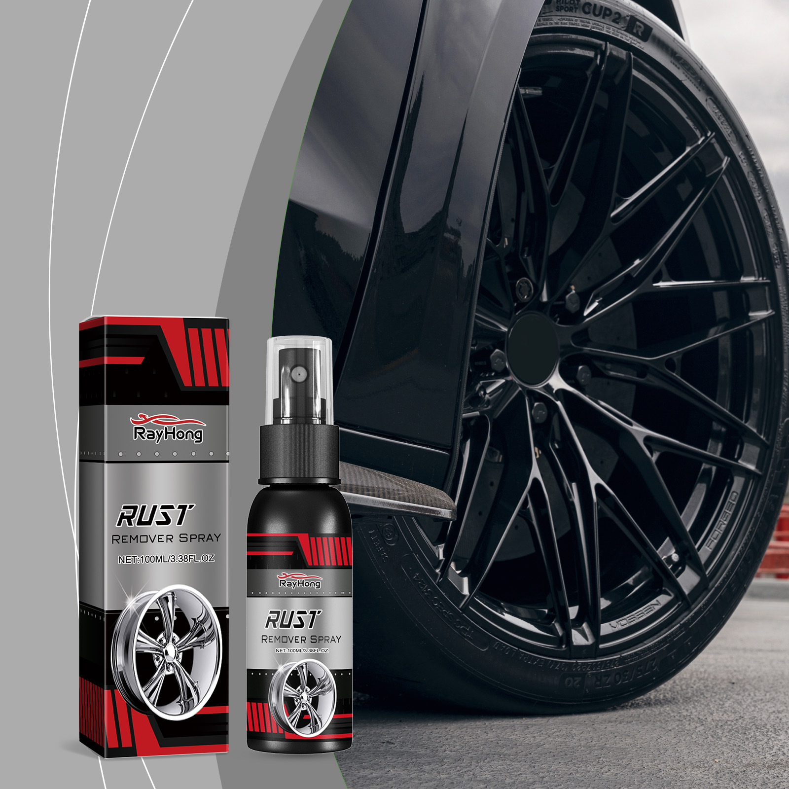 Automotive Wheel Hub Rust Remover