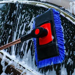 Product image of Soft-bristle Long-handle Telescopic Chenille Car Wash Mop