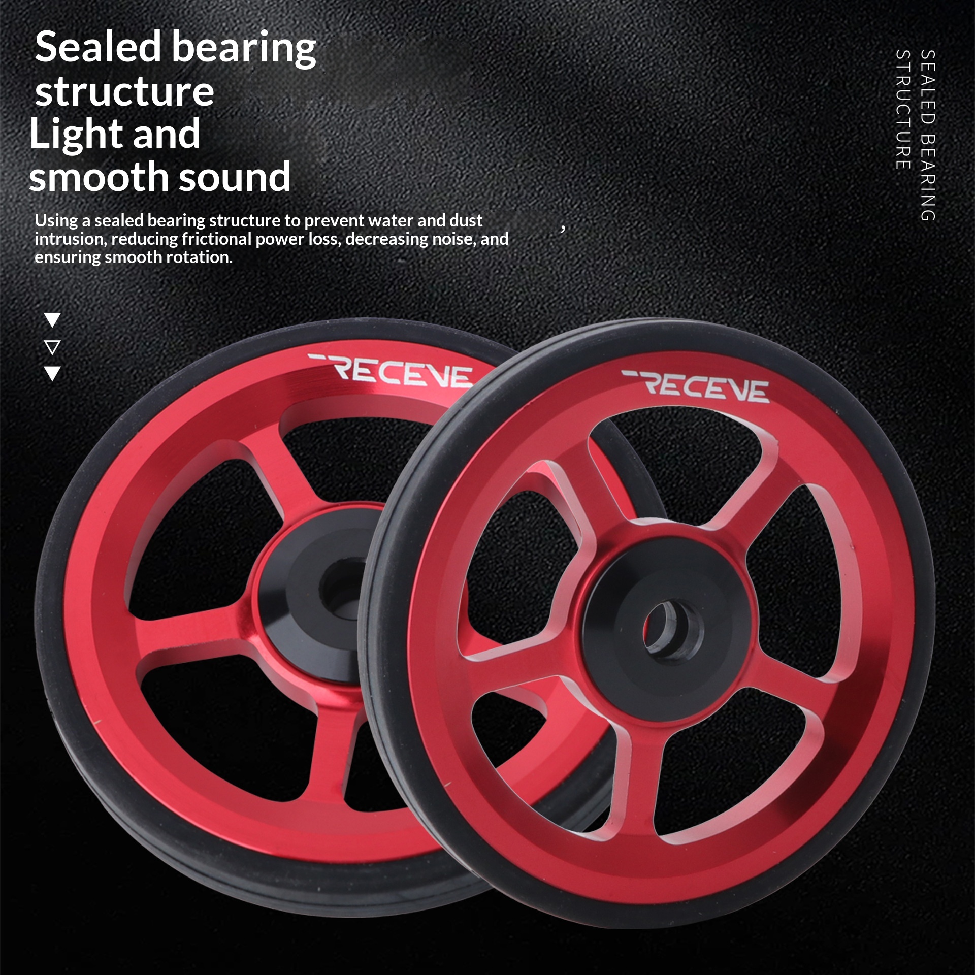 Folding Bike Push Wheel Easy-to-use Wheel