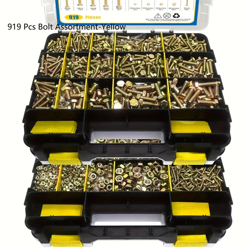 Main product image of Hex Head Bolt and Nut Assortment Set
