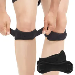 Wholesale Pressurized Sports Patellar Band Knee Pads, Outdoor Cycling, Mountain Climbing, Basketball, Running, Shock Absorption, Bidirectional Adjustment Patellar Band
