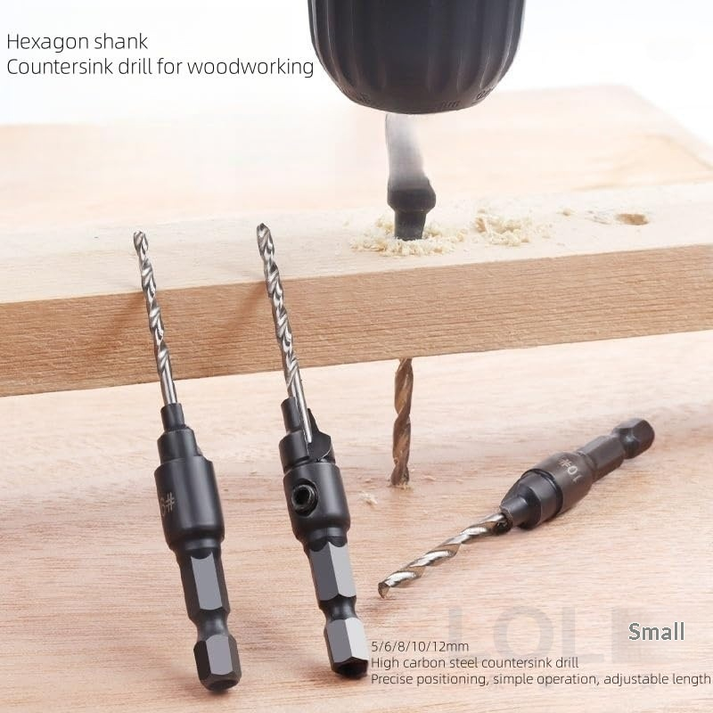 Main product image of Chamfer-adjustable Titanium-coated Drill Bit