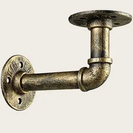 Product image of Industrial Cast Iron Triangular Wall Bracket for Pipe Support