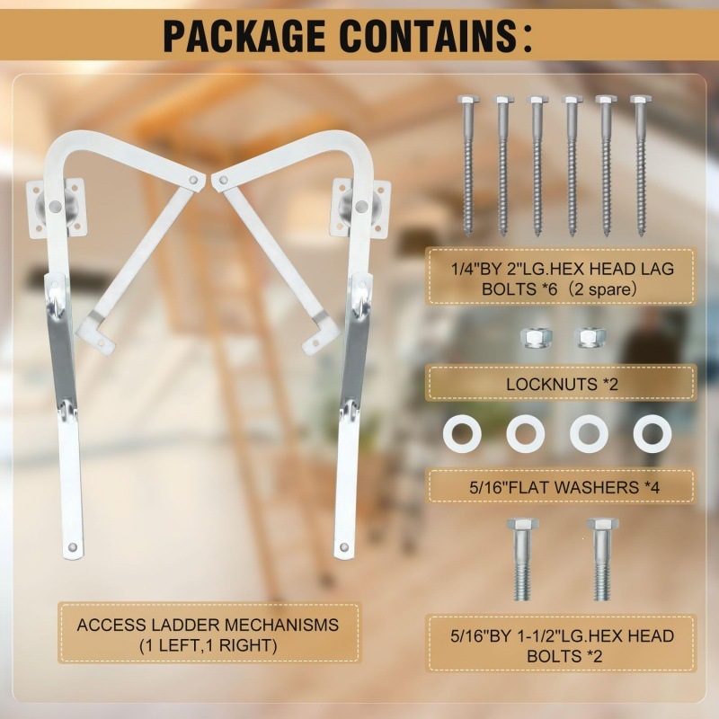 Main product image of Werner Mk5 Compatible Attic Ladder Hinge Arm